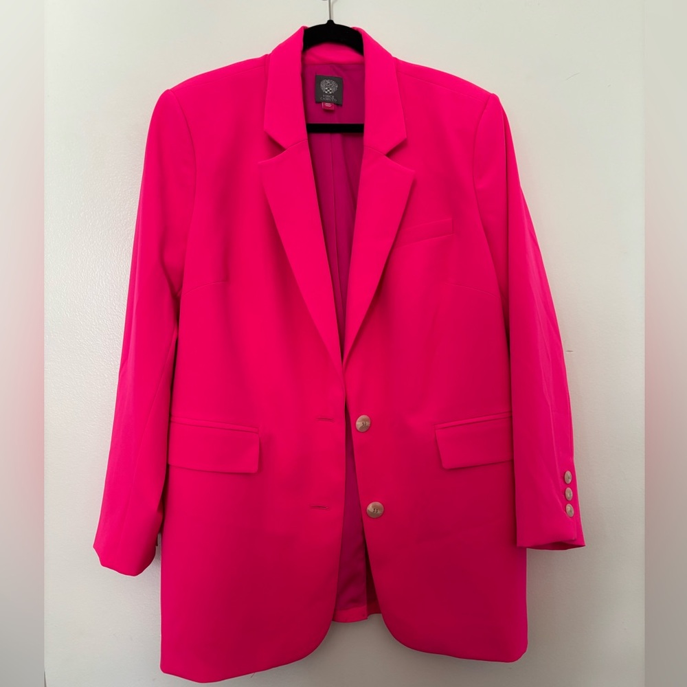 Vince Camuto Hot Pink Blazer Size 18W NWT